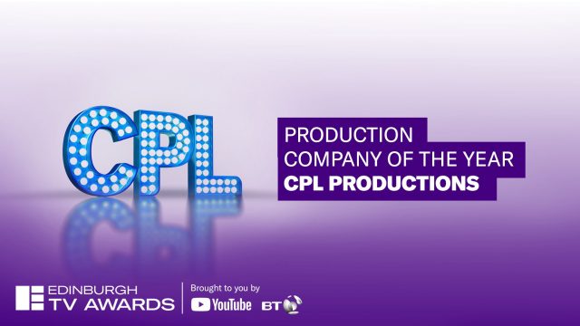 CPL Productions - Production Company of the Year Edinburgh TV Awards Red Arrow Studios